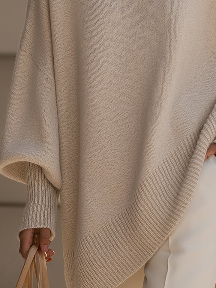 Ludovica™ | Sweter oversize z szerokim dekoltem
