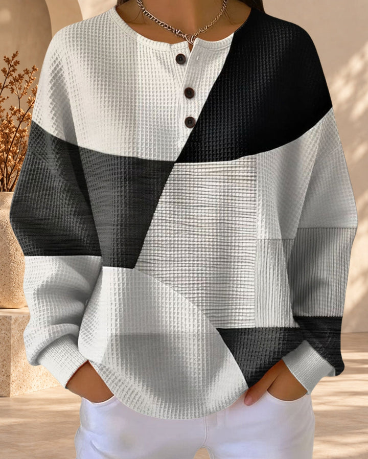 Amaranta™ | Dwuwarstwowy fakturowany sweter