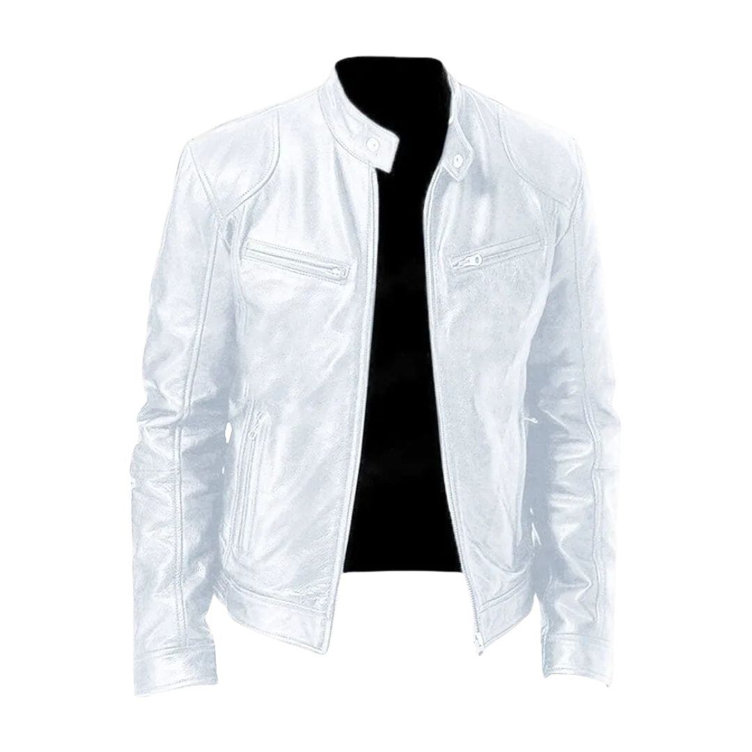 Laluna® | Skórzana kurtka w stylu casual