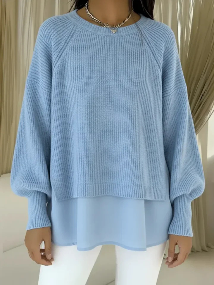 Kestlyn™ | Sweter o warstwowym wyglądzie