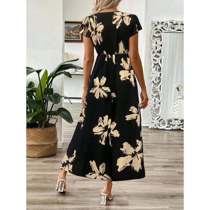 Odessa™ | Elegancka Sukienka w Liście