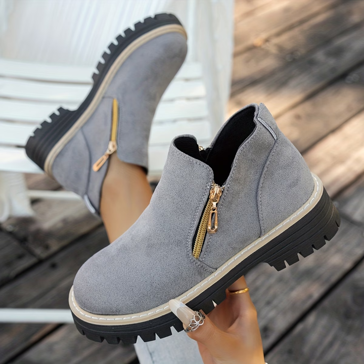 Mila™ | Stylowe Czarne Botki