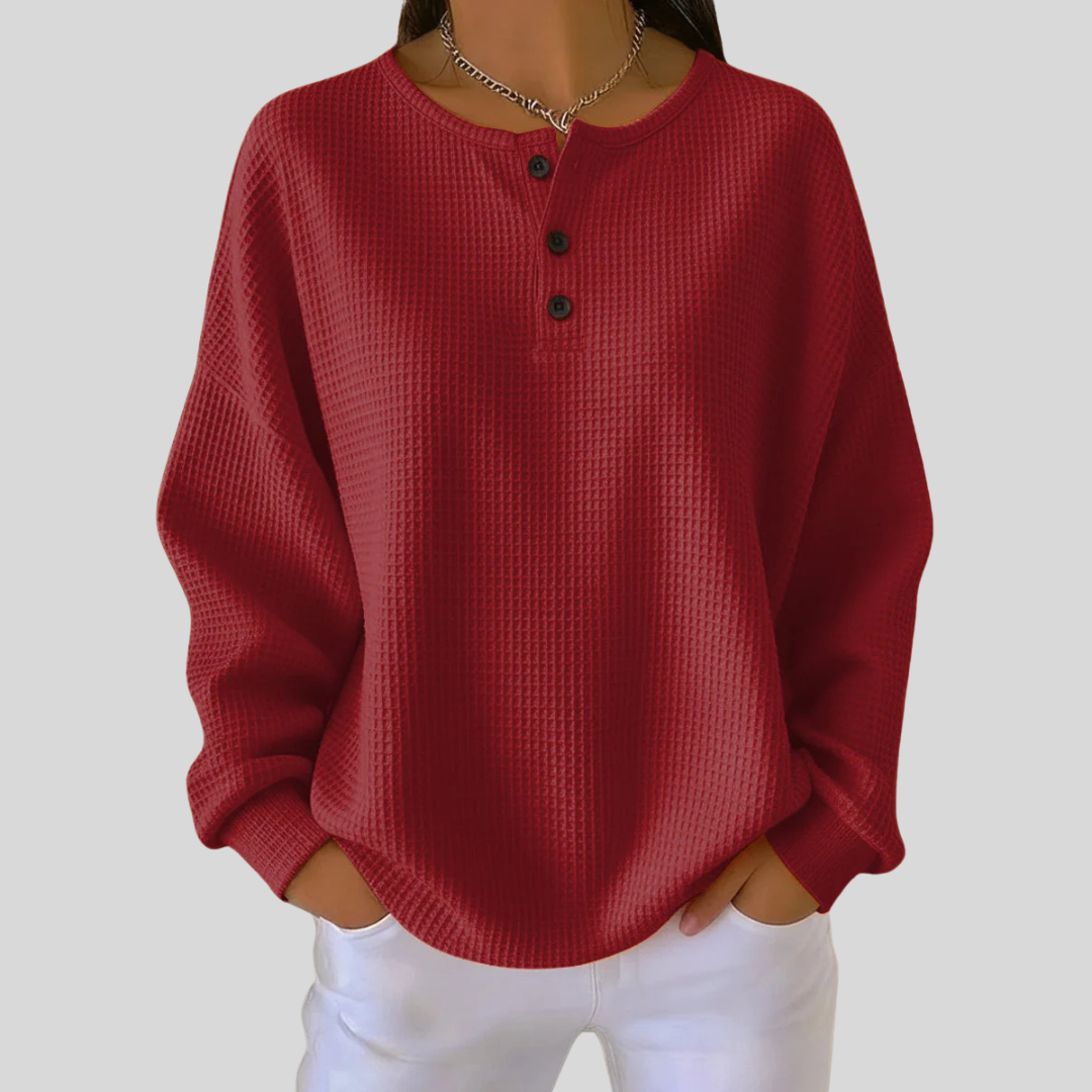 Nessa | Casualowa bluza Henley