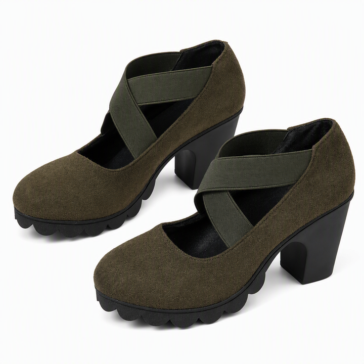 Isadora™ | Eleganckie buty Mary Jane z krzyżowym paskiem