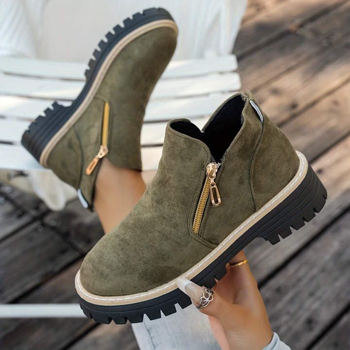 Mila™ | Stylowe Czarne Botki