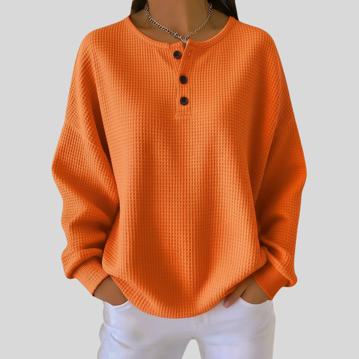 Nessa | Casualowa bluza Henley