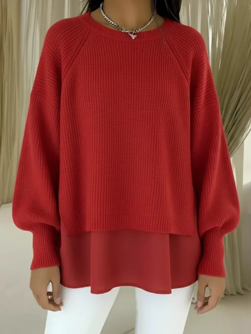 Kestlyn™ | Sweter o warstwowym wyglądzie