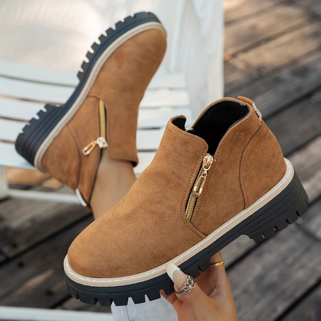 Mila™ | Stylowe Czarne Botki