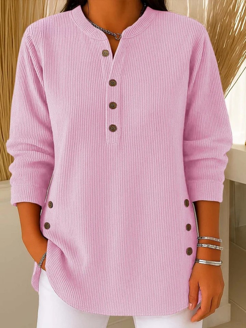 Neva™ | Tunika typu henley z guzikami