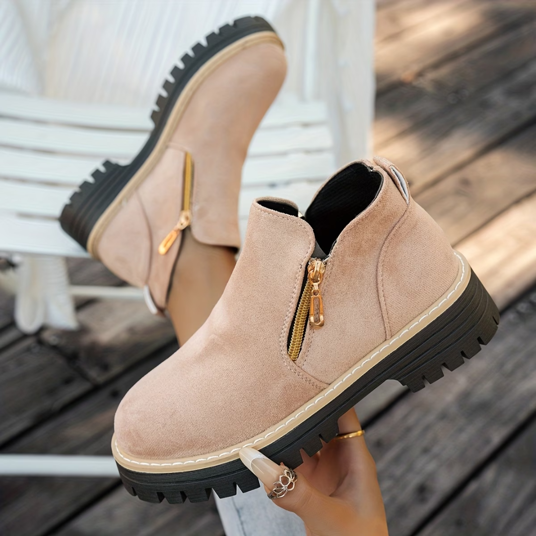 Mila™ | Stylowe Czarne Botki
