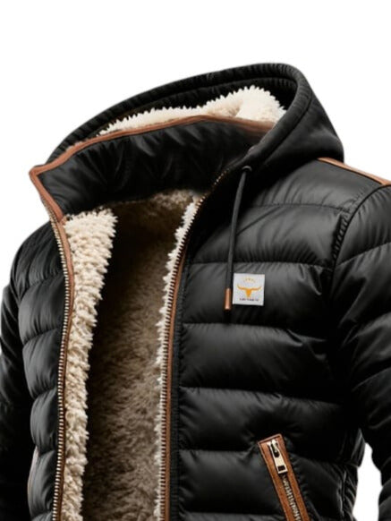 Laluna® | Ciepła kurtka z materiału sherpa