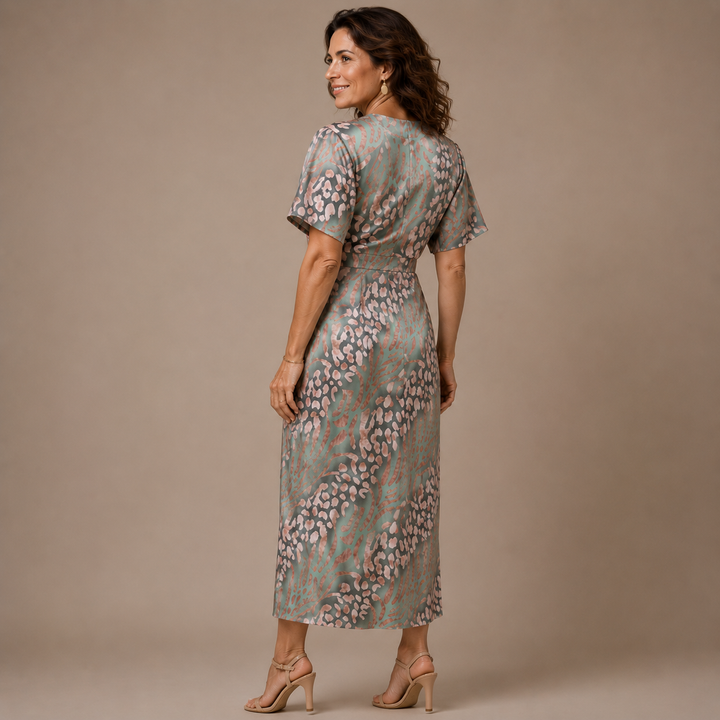 Calandra™ | Wiosenna Sukienka z Eleganckim Krojem