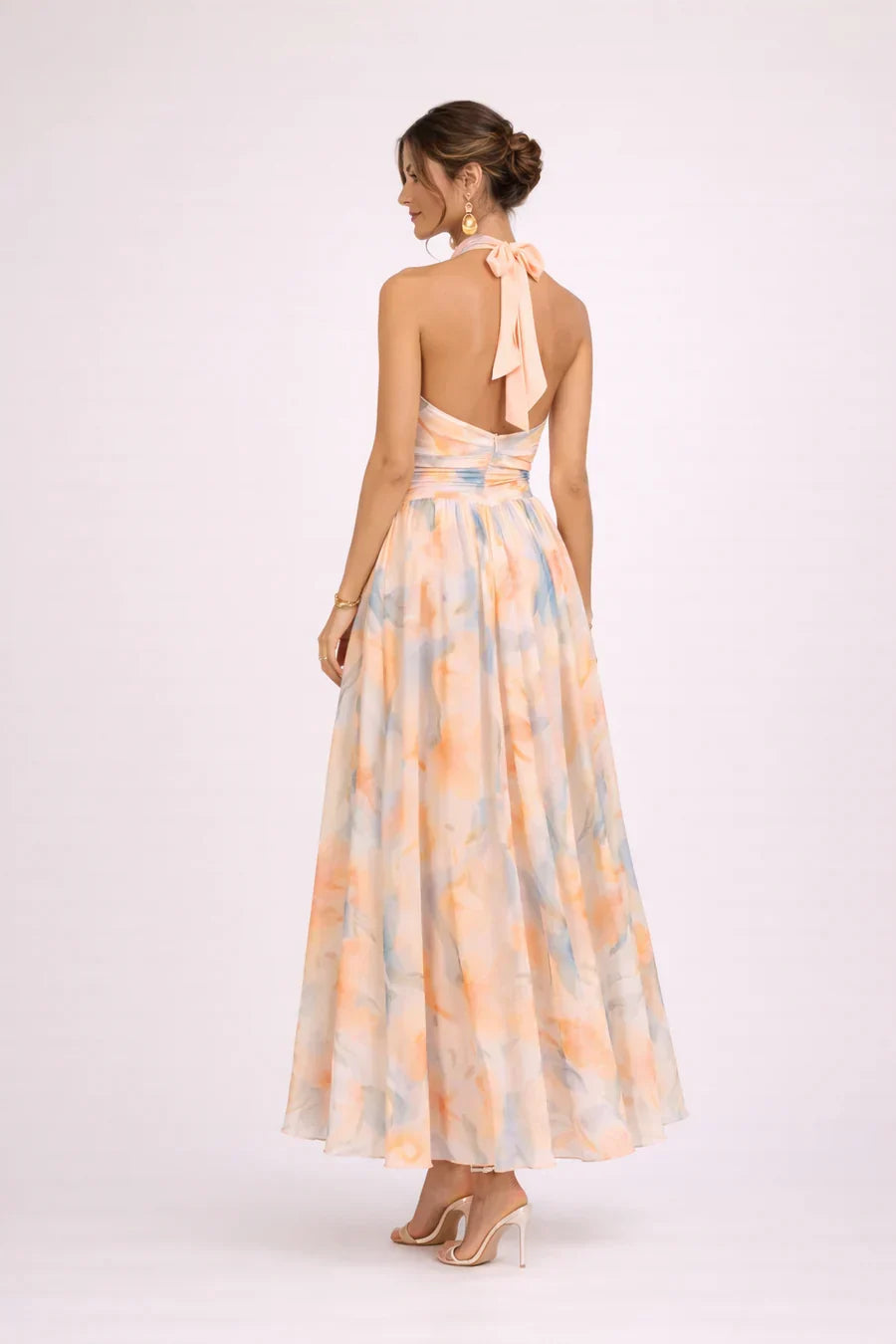 Selina™ | Elegancka sukienka z dekoltem halter