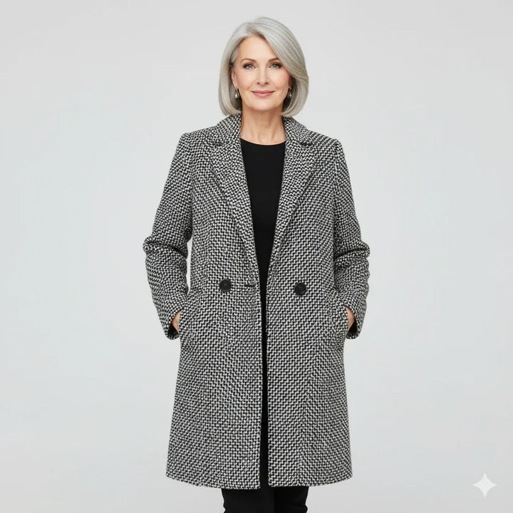 Claudia™ | Wygodny długi płaszcz