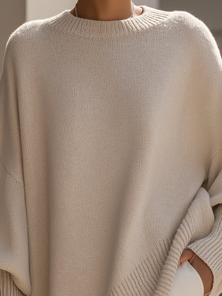 Isolde | Drapowany sweter oversize
