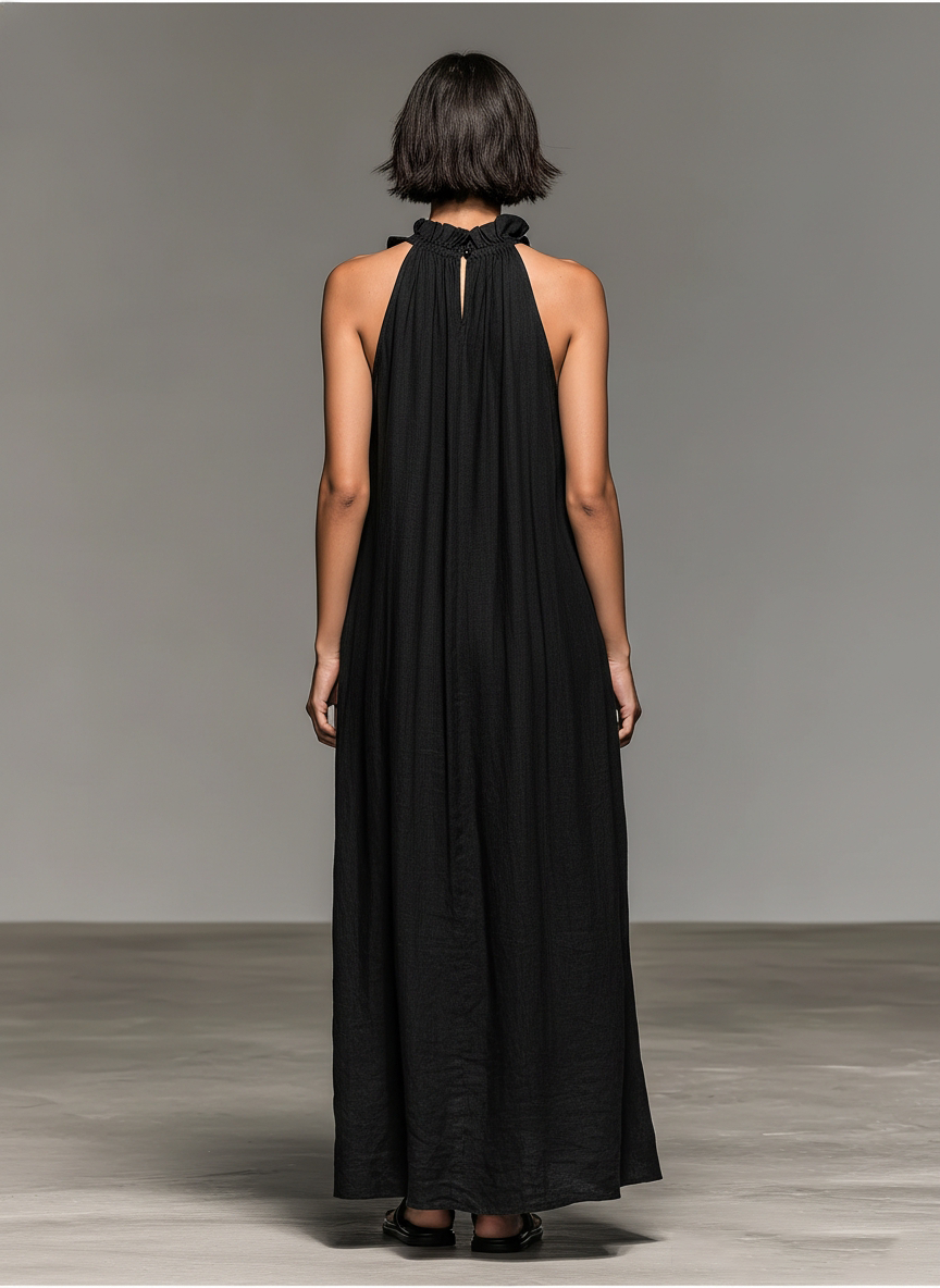 Gladys™ | Sukienka Maxi z Kieszeniami