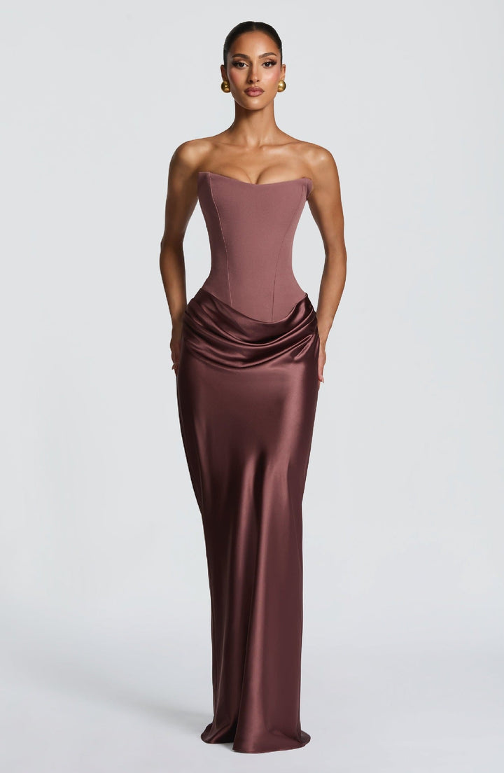 Maggie™ | Elegancka Długa Sukienka Maxi