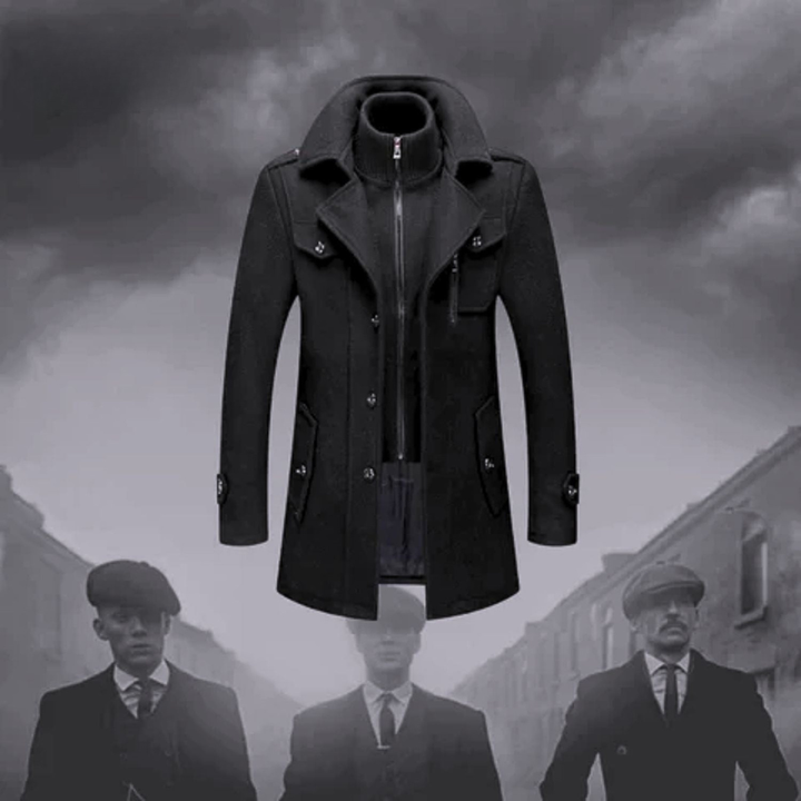 Laluna® | Stylowa kurtka zimowa w stylu serialu „Peaky Blinders”