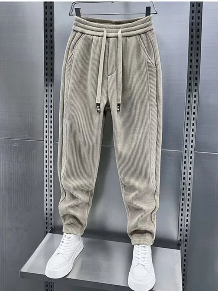 Laurent™ | Spodnie w Korek z Nowoczesnym Stylem