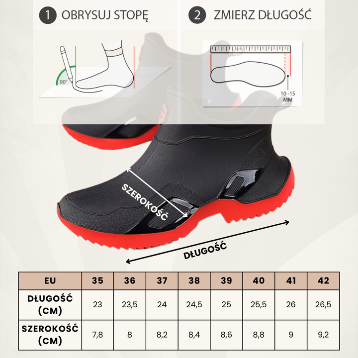 STORMSTEPS™ - DAMSKIE NISKICH BUTY OGRODOWE