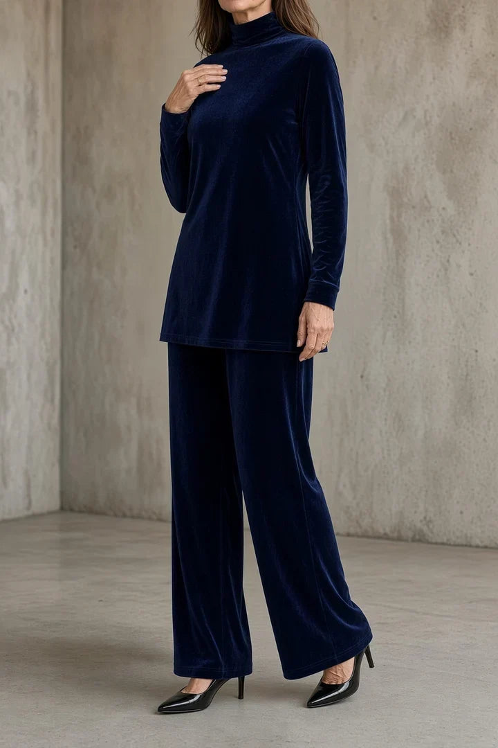 Nathalie™ | Aksamitny komplet