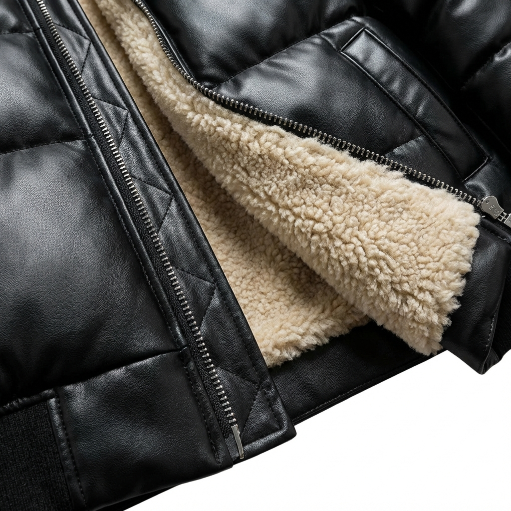 Laluna® | Ciepła, pikowana kurtka w stylu vintage