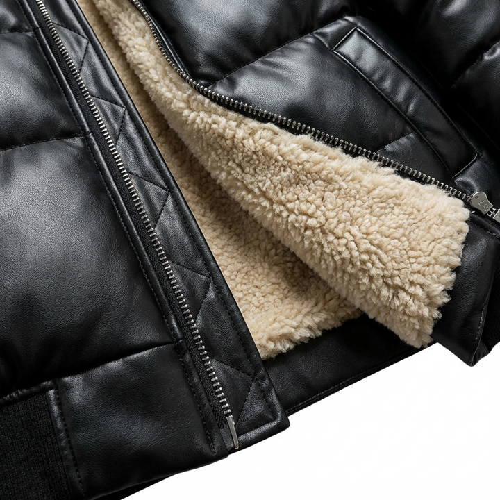 Laluna® | Ciepła, pikowana kurtka w stylu vintage