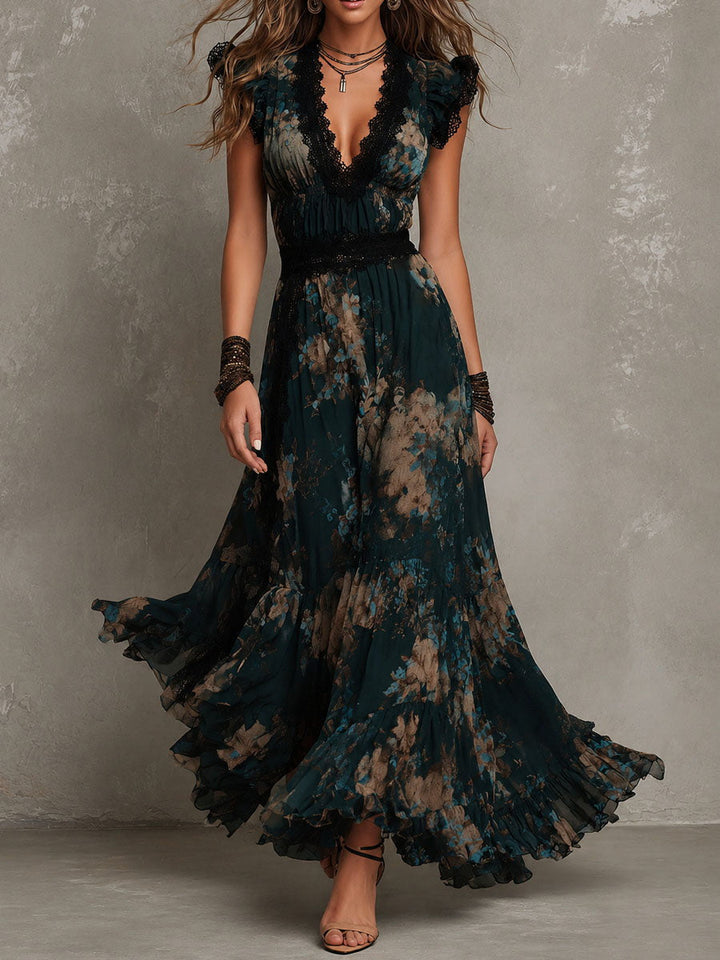 Aniela | Sukienka maxi