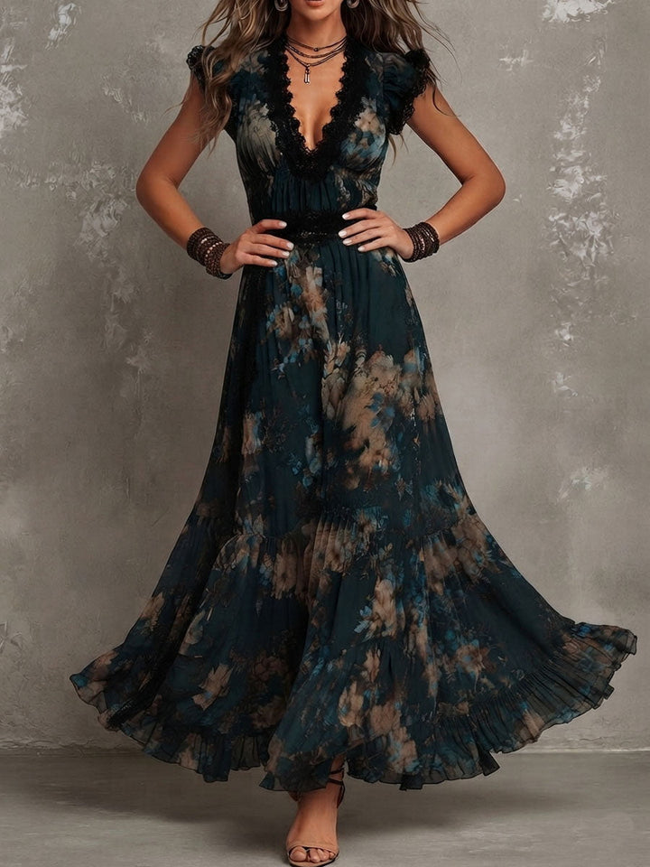 Aniela | Sukienka maxi