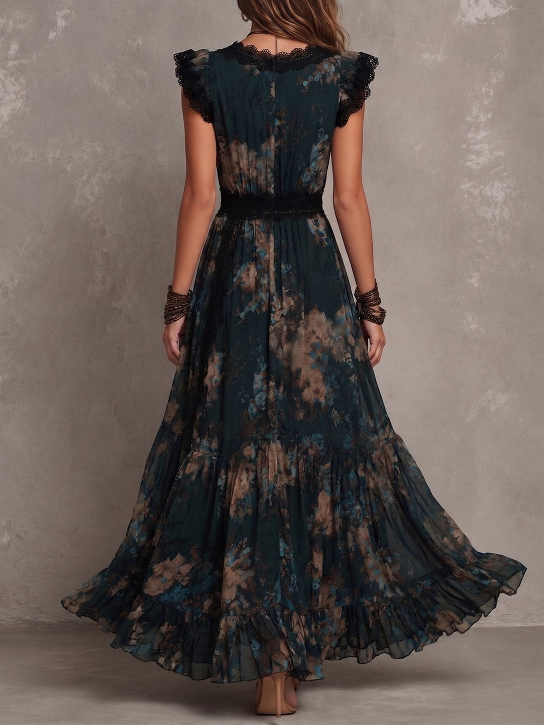 Aniela | Sukienka maxi