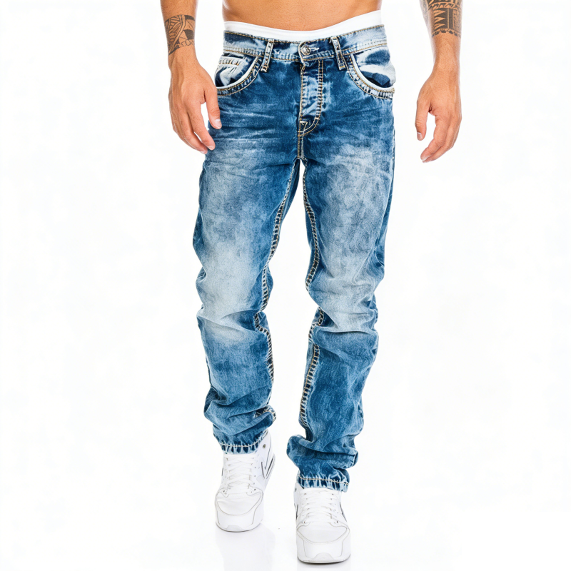 Alden™ | Minimalistyczne elastyczne jeansy męskie w stylu emo na lato