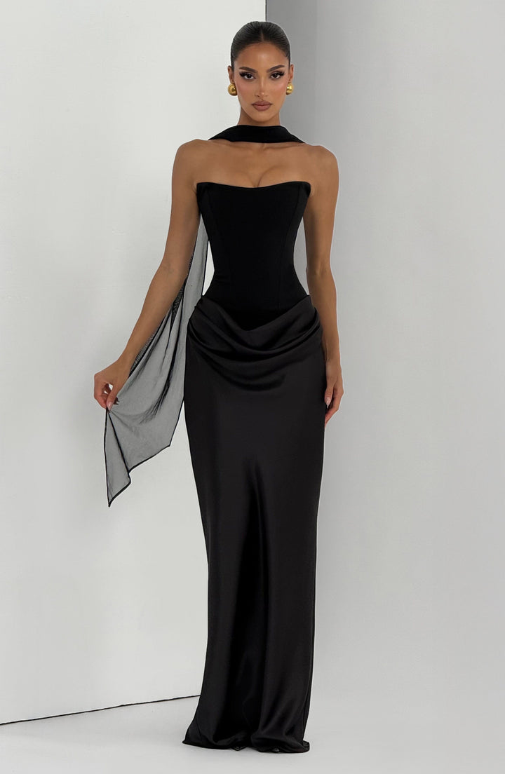 Maggie™ | Elegancka Długa Sukienka Maxi