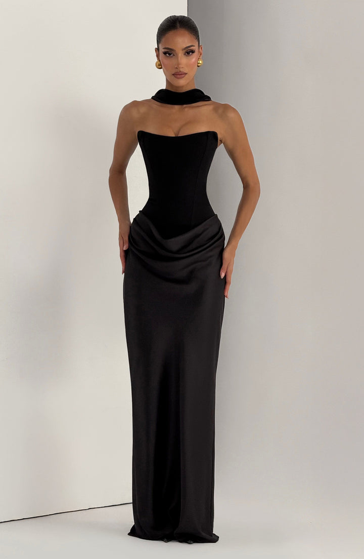Maggie™ | Elegancka Długa Sukienka Maxi