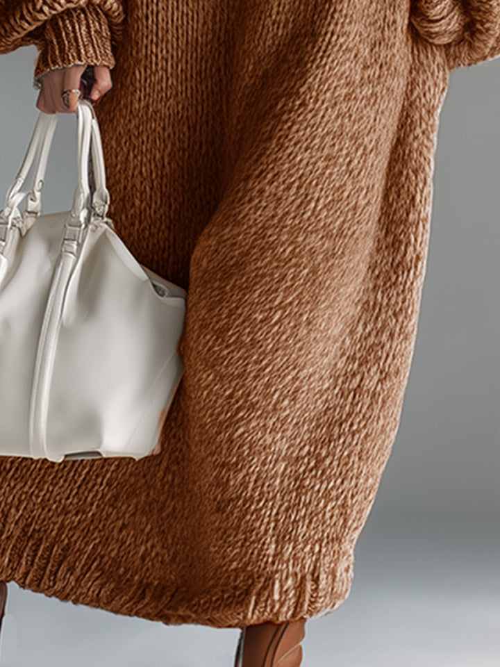Ysaline™ | Elegancka długa sukienka dzianinowa