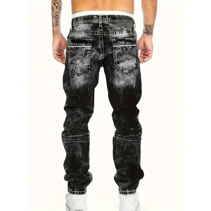 Alden™ | Minimalistyczne elastyczne jeansy męskie w stylu emo na lato