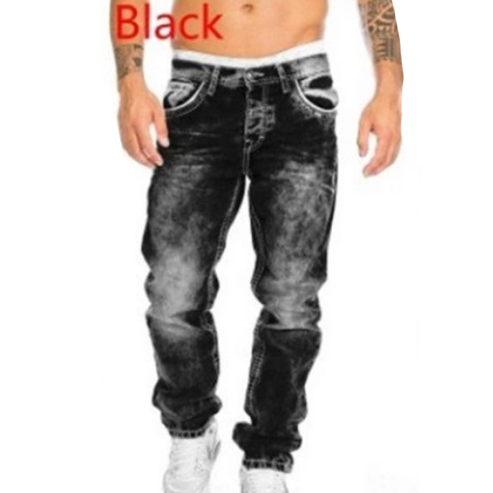 Alden™ | Minimalistyczne elastyczne jeansy męskie w stylu emo na lato