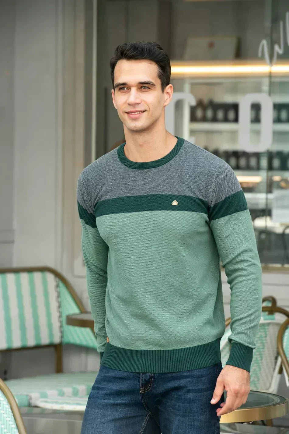 Benjamin | Stylowy Sweter Męski